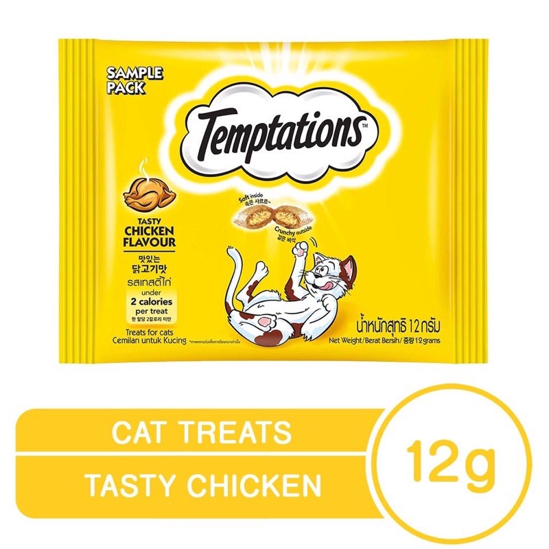 Bánh thưởng dành cho mèo Temptations 12g