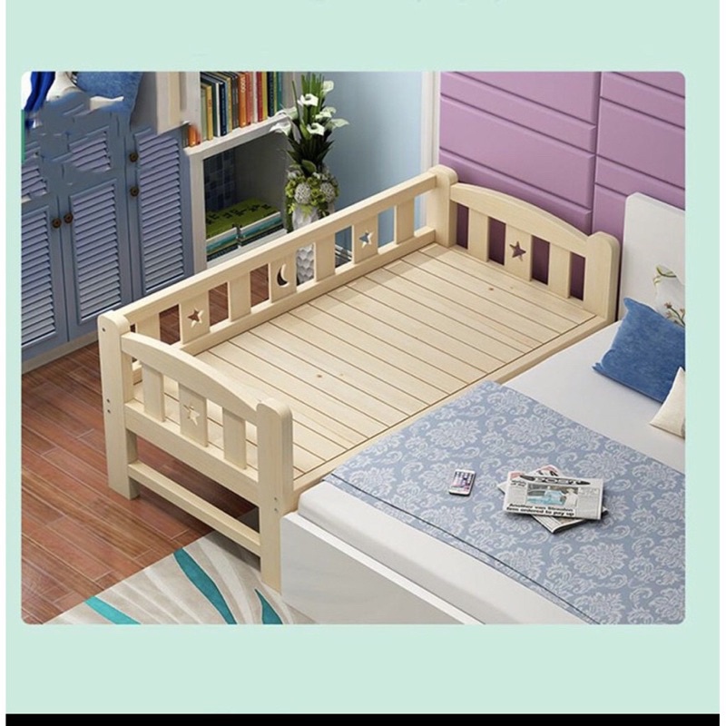 Giường trẻ em sz 168x88x40cm (GỖ THÔNG NHẬP KHẨU) ib phí ship