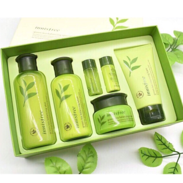 BỘ DƯỠNG DA TRÀ XANH GREEN TEA INNISFREE