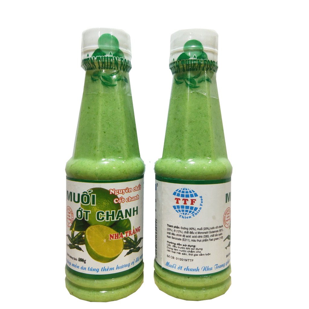 [Mã 77FMCGSALE1 giảm 10% đơn 250K] Muối Chanh Ớt Xanh 130 Gam ( Chai )