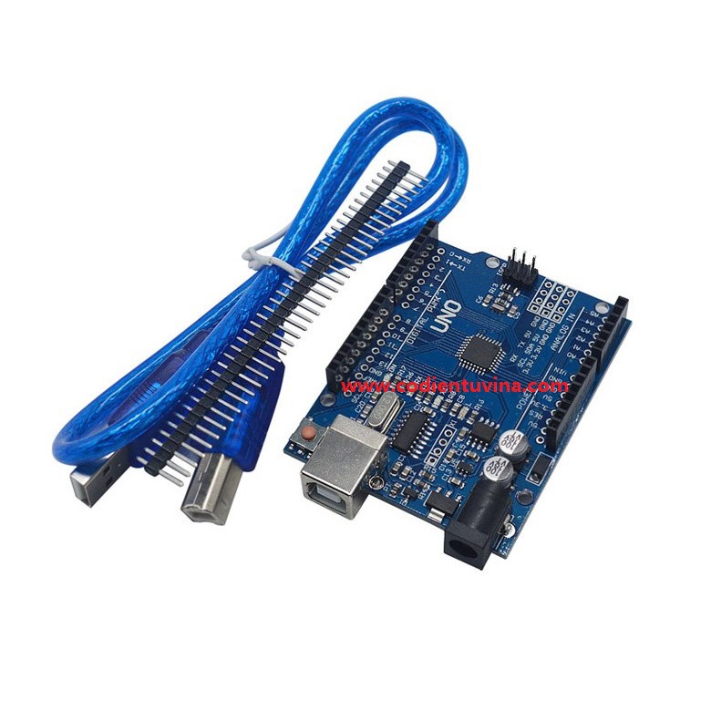 MẠCH ARDUINO UNO R3 (CH340 driver) chip dán CÓ KÈM CÁP