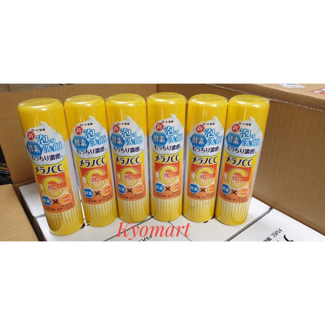 Sữa rửa mặt CC Melano Rohto 150g nội địa Nhật