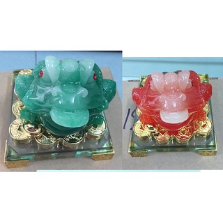 CÓC NGỌC PHONG THỦY CÓ ĐẾ THỦY TINH - có nhiều mẫu giao ngẫu nhiên