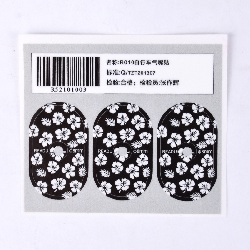 1 Bộ Sticker Dán Van Bánh Xe Đạp Leo Núi Trang Trí R010