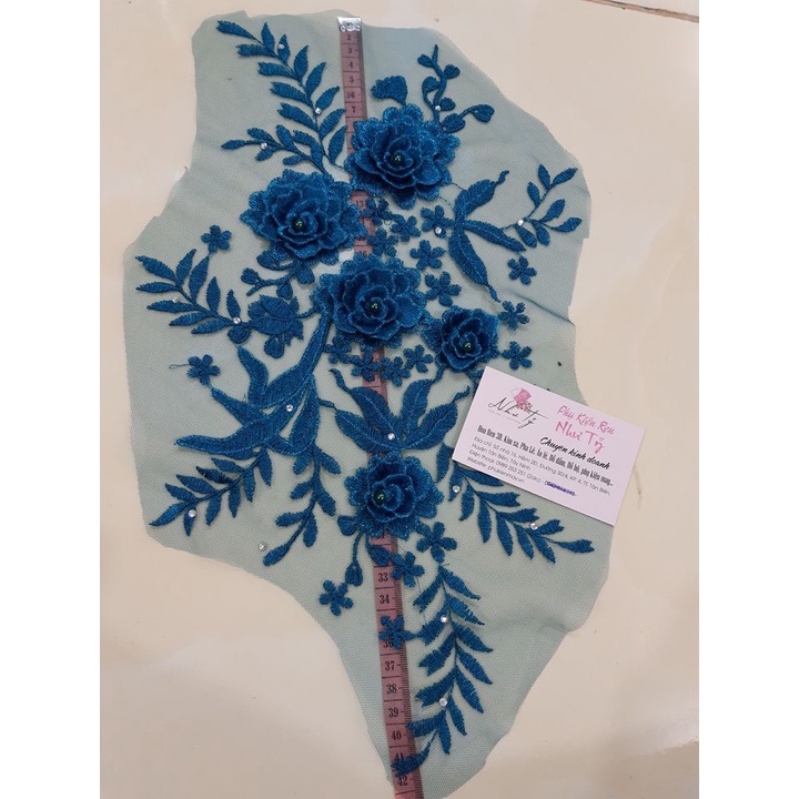 tấm chỉ thêu mềm mại 32cm