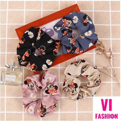 Dây buộc tóc, Scrunchies, Cột tóc Chuột Mickey