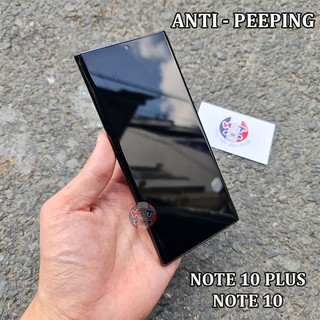 Dán dẻo chống nhìn trộm cho Note 10 Plus / Note 10 sử dụng được vân tay
