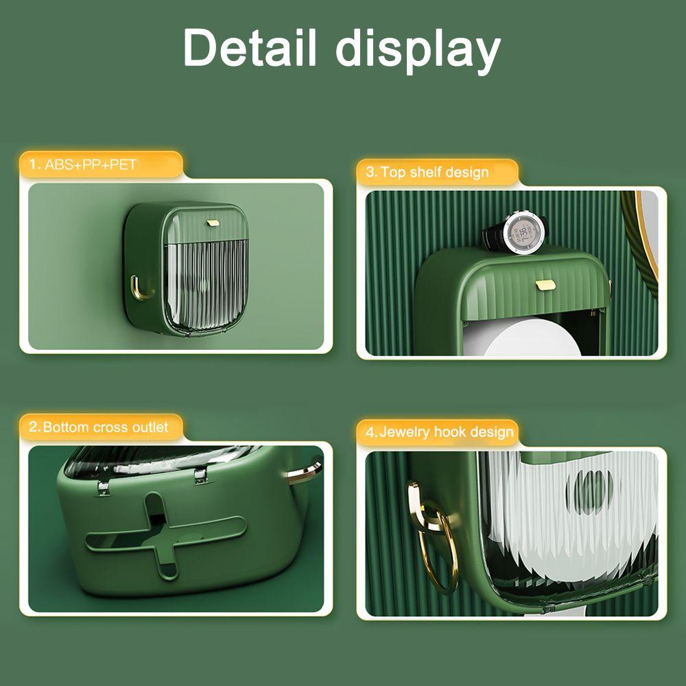 SUENIN Hộp Đựng Khăn Giấy Đa Năng Dán Tường Nhà Tắm