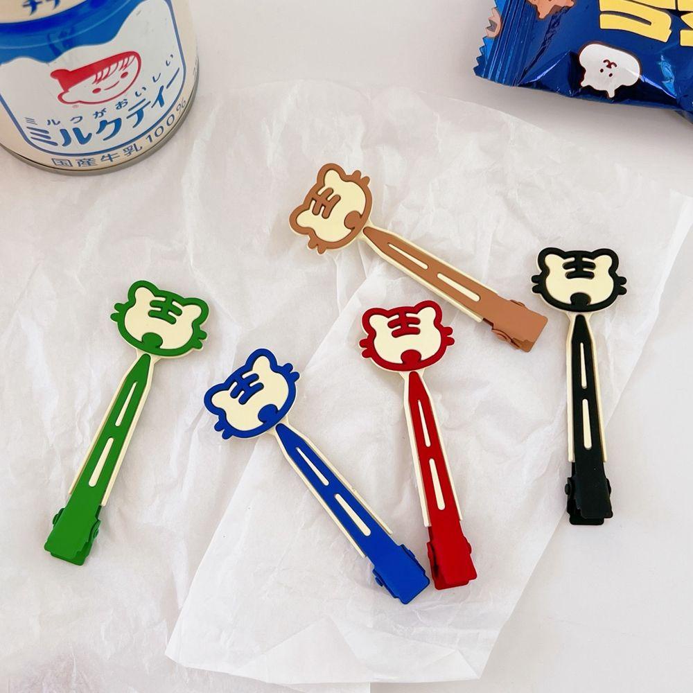 Kẹp Tóc Dáng Dài Hình Học / Hổ Năm Mới Không Để Lại Dấu Vết WMES15H Dễ Thương Cho Bé Gái