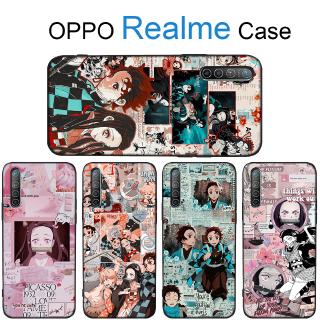 Ốp điện thoại mềm hình Kimetsu no Yaiba Demon Slayer cho OPPO Realme 2 A5 3 5 Q Pro X XT X2 X50 K5