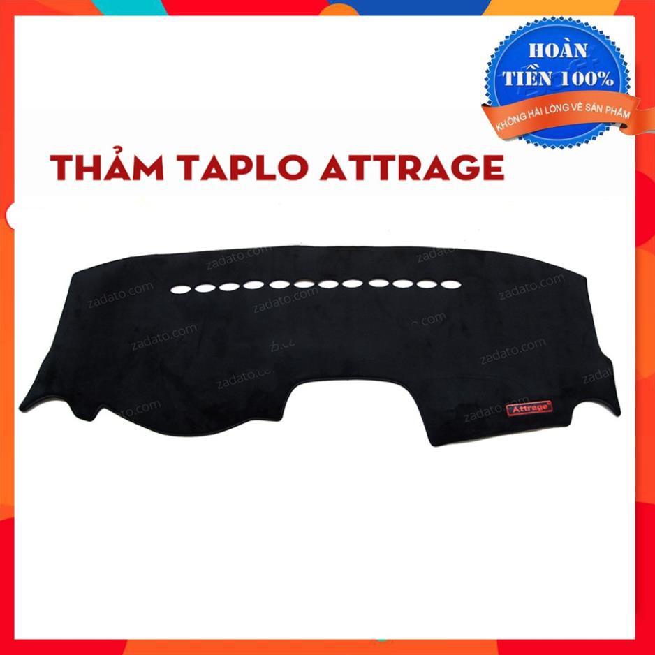 Thảm Taplo Nhung Lông Cừu Xe Attrage có chống trượt