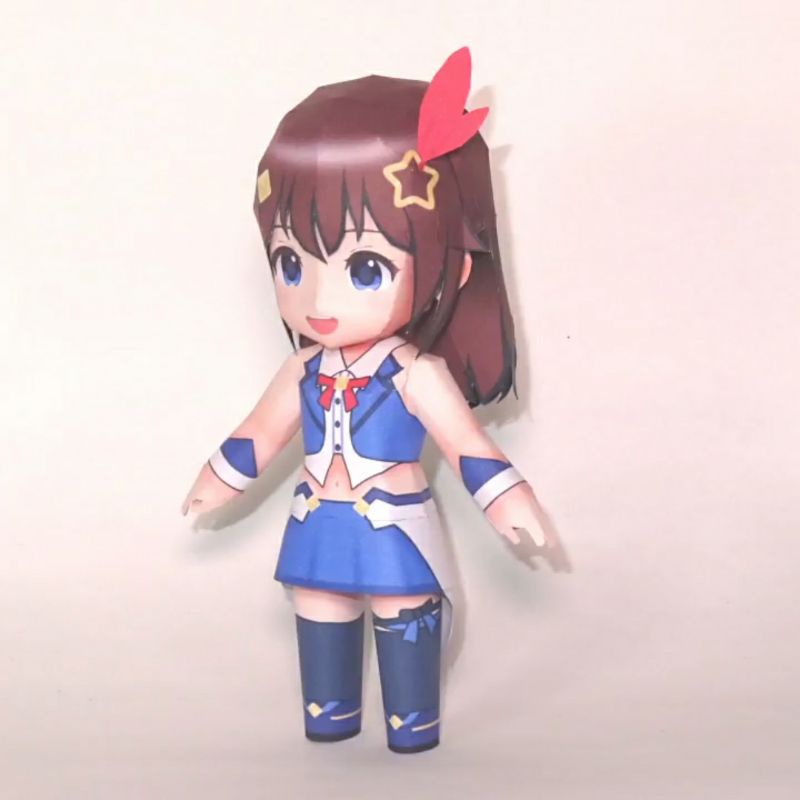 Mô hình giấy anime girl  VTuber Hololive: chibi Tokino Sora
