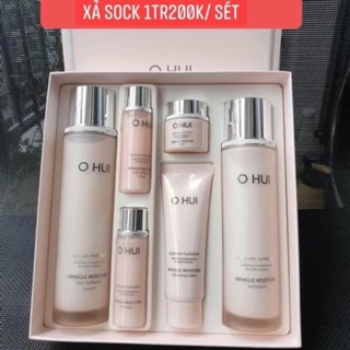 Set OHUI hồng 6 món DƯỠNG TRẮNG HỒNG CĂNG BÓNG MẪU MỚI 2020