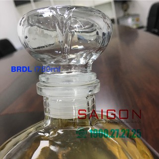 BÌNH THỦY TINH ĐẦU LÂU 750ML