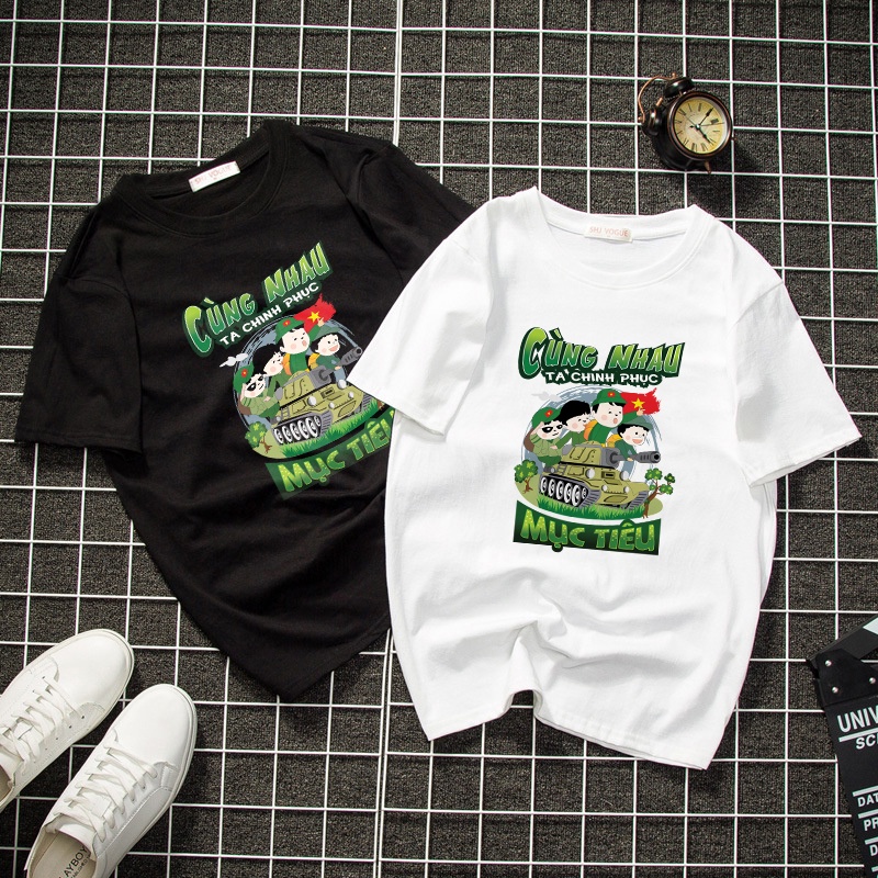 Áo thun Unisex tay ngắn in 3d |BST - 12|  - Có Tay lỡ form rộng oversize streetwear | BigBuy360 - bigbuy360.vn