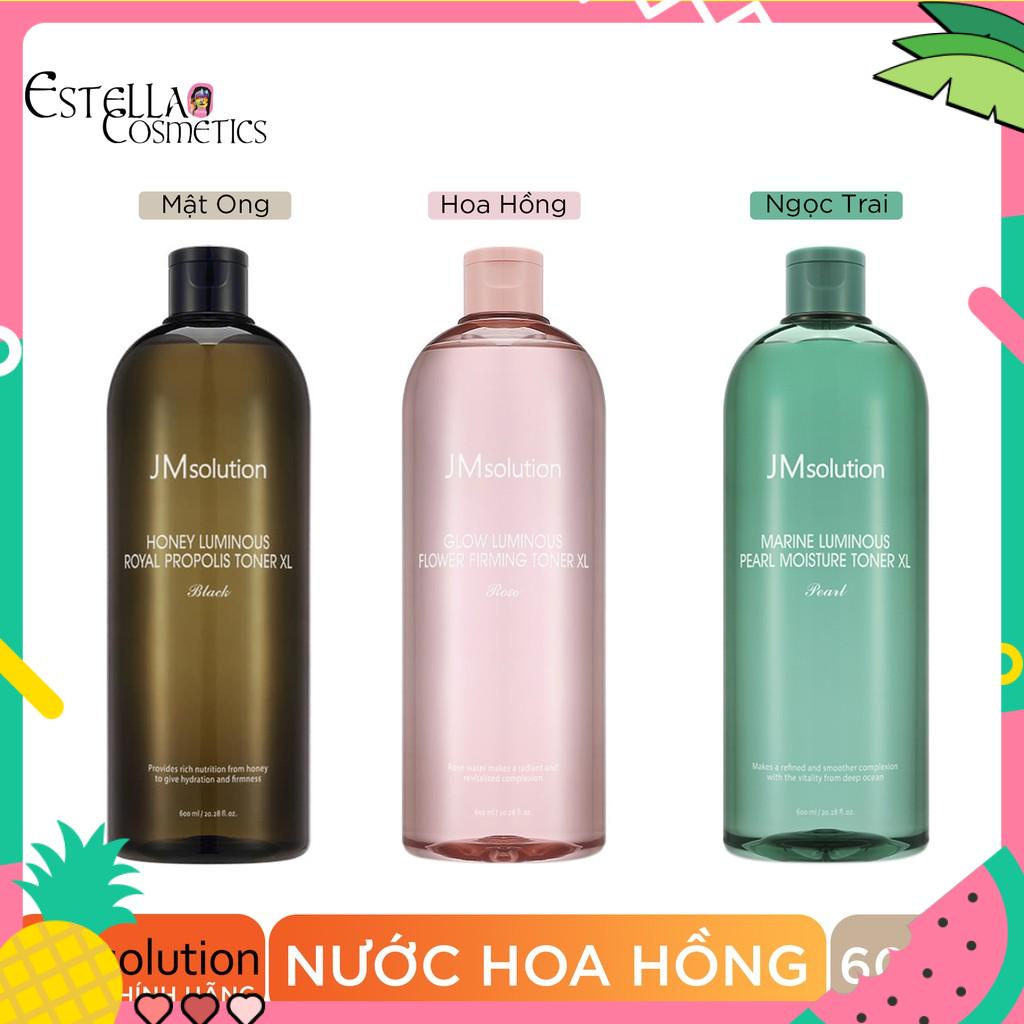 Nước Hoa Hồng JM Solution Honey Royal Propolis Luminous Toner XL 600ml