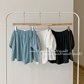 Áo trễ vai croptop