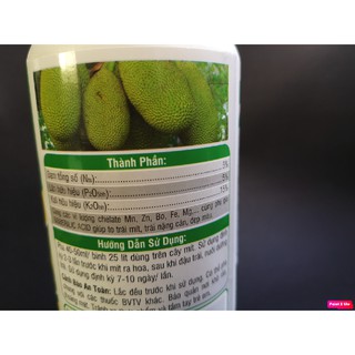 PHÂN BÓN SIÊU TO TRÁI MÍT 500ML