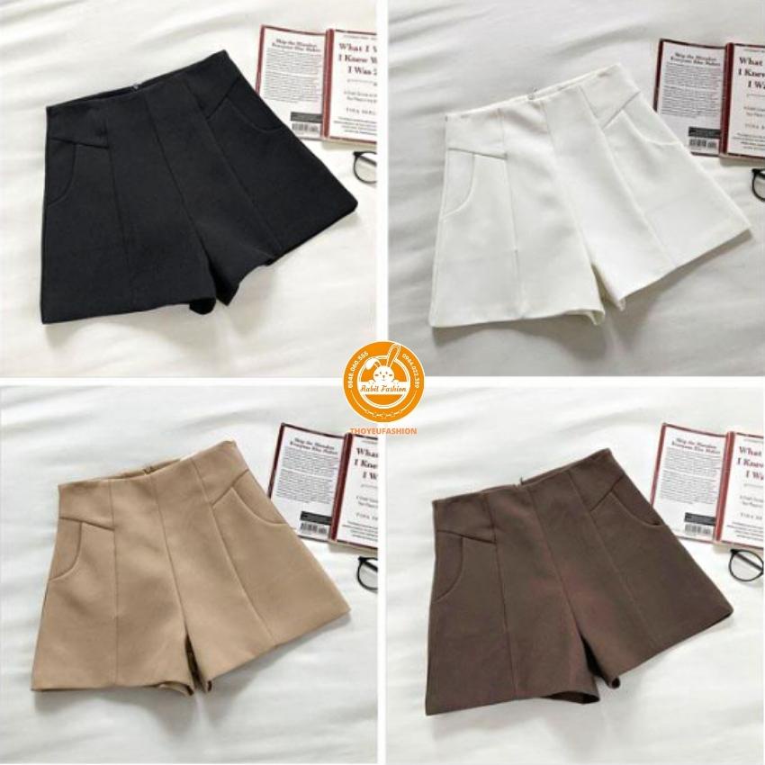 Quần Đùi nữ thiết kế THOTYEUFASHION, Quần Short nữ ống rộng hàng Quảng Châu chất lượng cao 9960