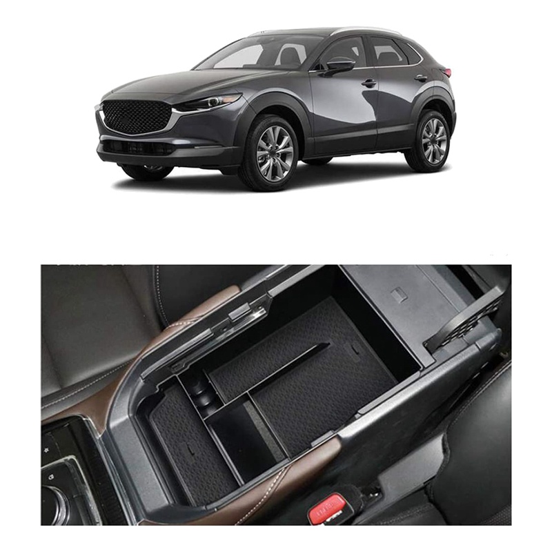 Khay Đựng Đồ Gắn Chỗ Gác Tay Xe Hơi Mazda CX-30 2020 Tiện Dụng