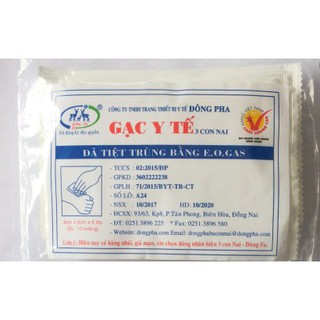 GẠC Y TẾ 8x9x8 lớp ĐÔNG PHA (10 MIẾNG/GÓI)