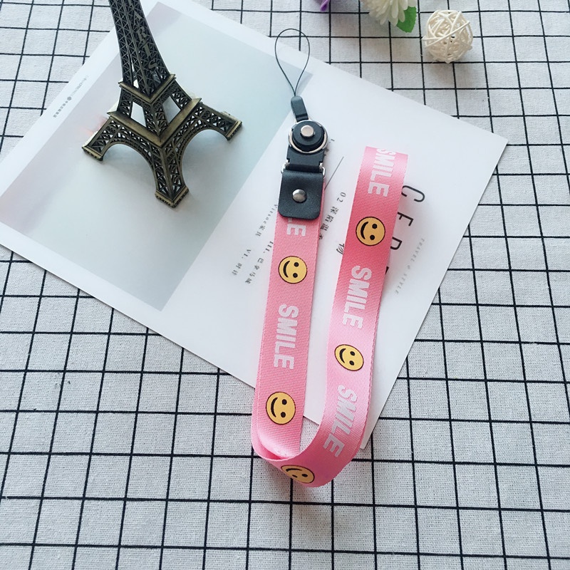 Y&amp;X Dây Đeo Thời Trang (Đeo Ốp Điện Thoại, Đeo Thẻ Cá Nhân) Bản To Dày Cao Cấp Nhiều Màu Cá Tính