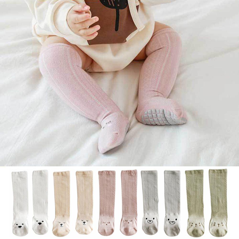 HS Vớ Lưới Mỏng Dài Chống Trượt Cho Bé