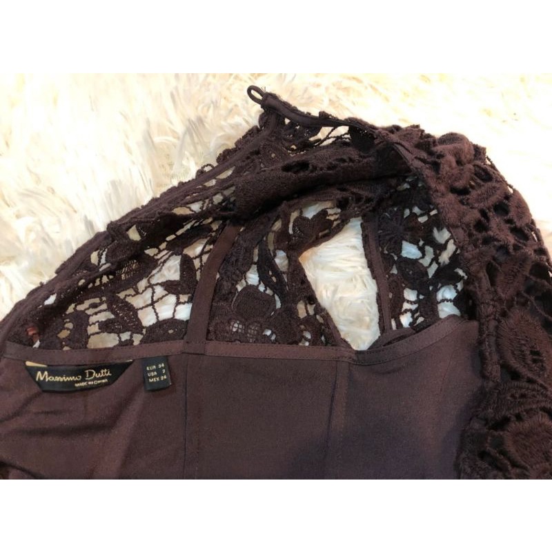 Đầm Ren Cao Cấp Massimo Dutti sz 2, new 99%