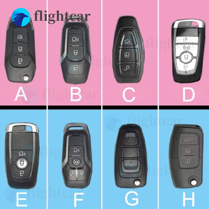 Vỏ Da Bảo Vệ Chìa Khóa Điều Khiển Từ Xa Cho Xe Hơi Ford Ranger Fiesta Everest