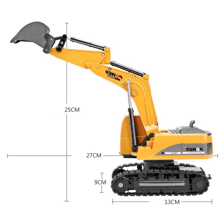 Máy Xúc Điều Khiển Từ Xa