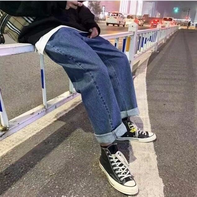 Quần JEAN BAGGY NỮ  phối khuy cúc  chuẩn phong cách hàn quốc - hàng jean cao cấp loại1 cho nữ -Q11 | BigBuy360 - bigbuy360.vn