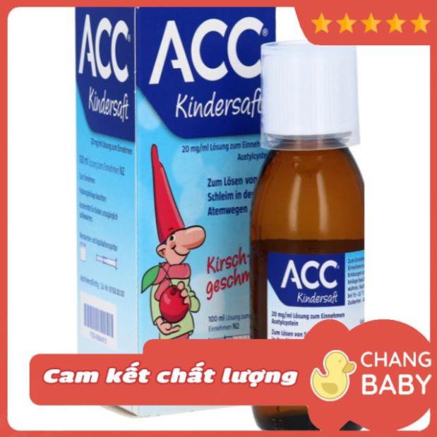 SIRO HO LONG ĐỜM ACC 100ML KINDERSAFT- ĐỨC -