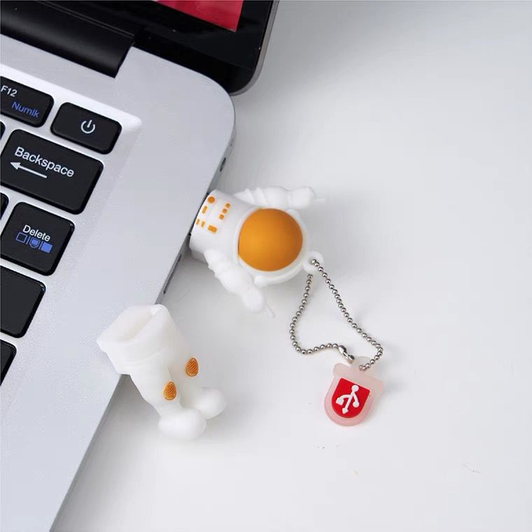 Usb 2.0 Tốc Độ Cao 1GB 2GB 4GB 8GB 16GB 32GB 64GB 128GB Hình Phi Hành Gia Hoạt Hình