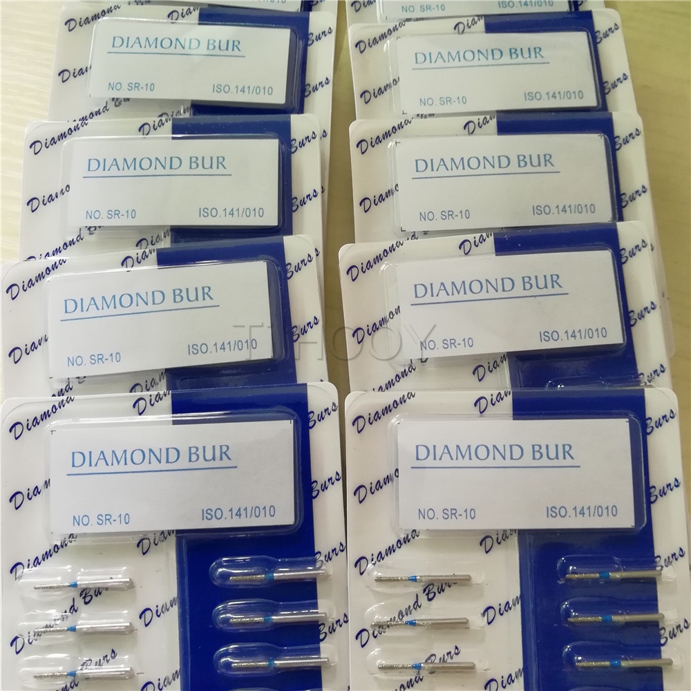 Set 10 Mũi Khoan Nha Khoa 1.6mm Tốc Độ Cao Chuyên Dụng