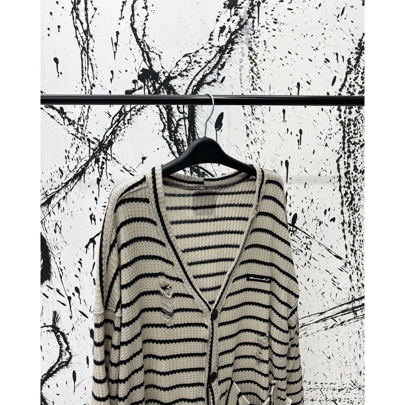 Áo khoác “TVD STRIPES TAN CARDIGAN” | BigBuy360 - bigbuy360.vn