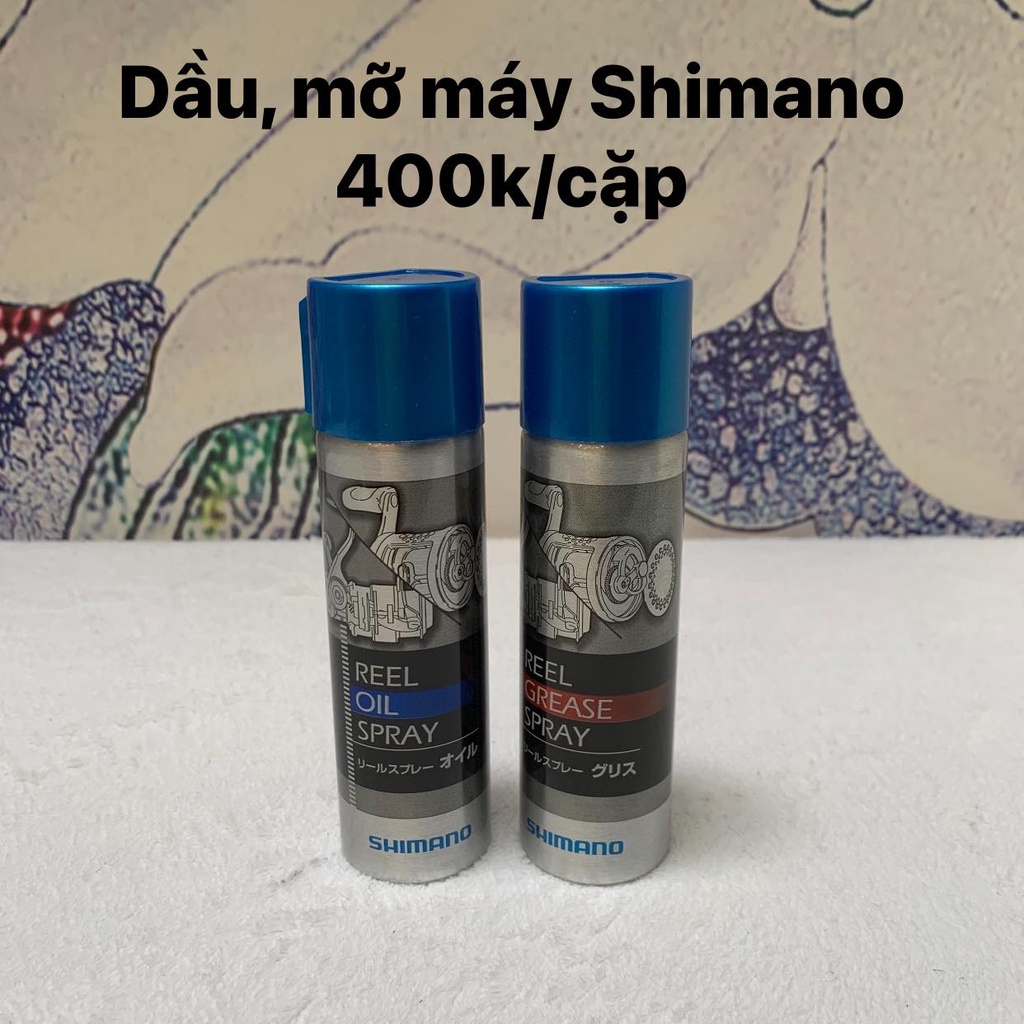 BỘ DẦU MỠ BẢO DƯỠNG MÁY CÂU SHIMANO