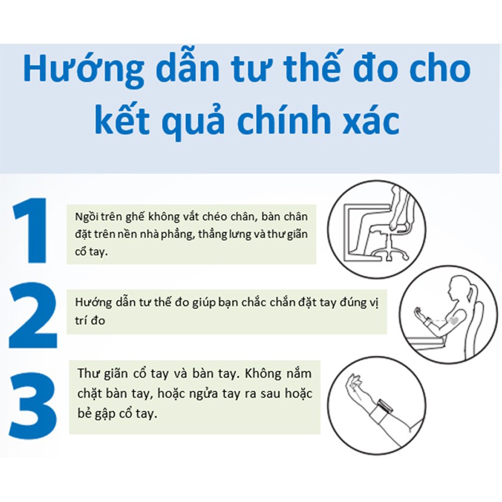 Máy Đo Huyết Áp Cổ Tay Omron HEM - 6181 | Độ Chính Xác Tuyệt Đối - Bảo Hành 5 Năm