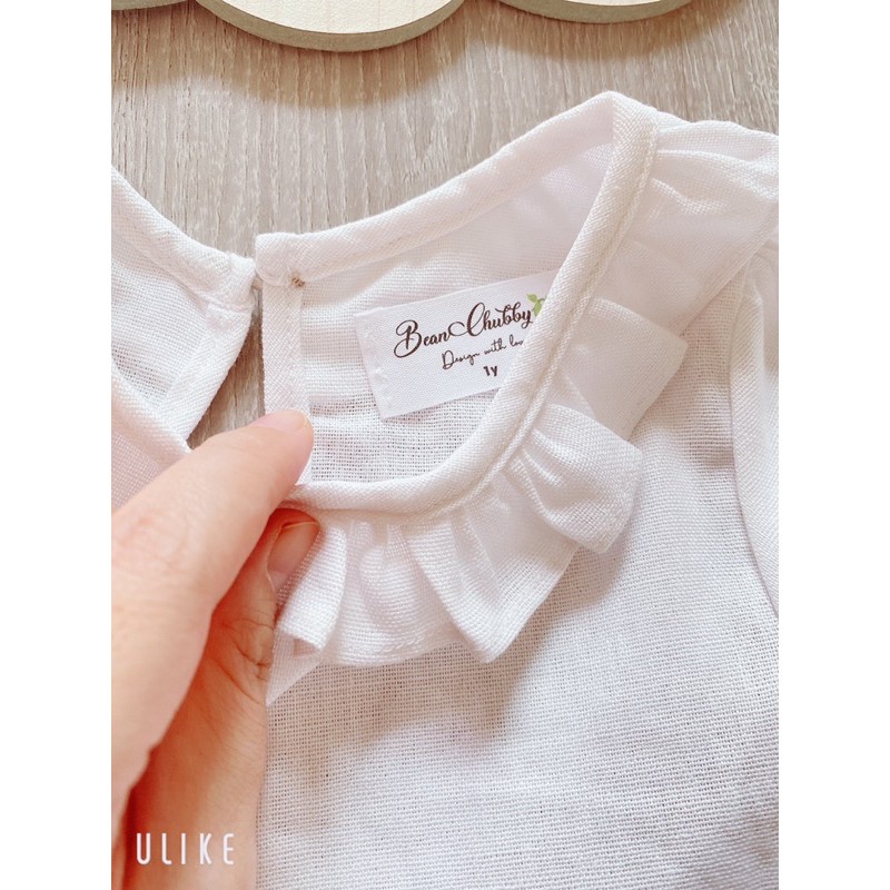 Đầm trắng công chúa hoàng gia bé gái