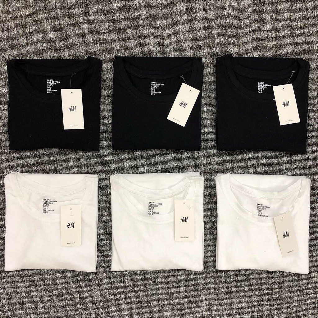 ÁO THUN HM CỔ TRÒN