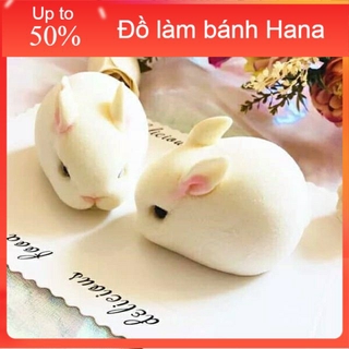 Khuôn silicone 4D Con thỏ nằm