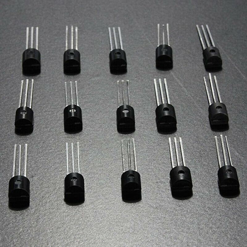 600Pcs 15 Value Transistor TO-92 Assortment Box Kit 2N2222 2N3904 2N3906 C945 S8050 S8550 S9014 S9013 9018