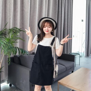 Set áo và váy yếm cho người béo mập - vbeo262