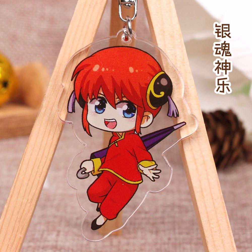 Móc Khóa Hình Nhân Vật GINTAMA Dễ Thương