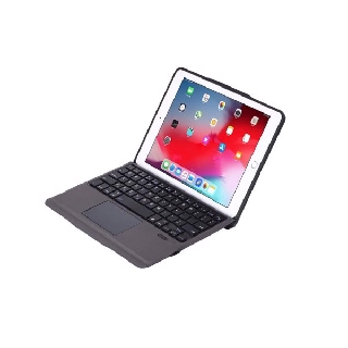 Bàn phím Bluetooth cho iPad 9.7 kèm bao da, có touchpad Aturos T205 (có thể tách rời)