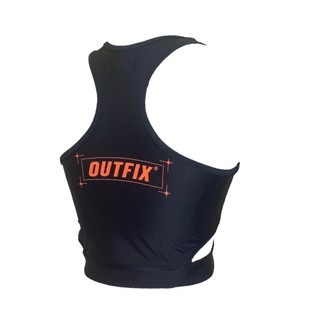 CUT OFF ÁO CROPTOP THUN CO GIÃN OUTFIX