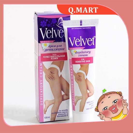 [Free Ship] ✔️️️Kem Tẩy Lông VelVet Depilatory Cream Nga 100ml