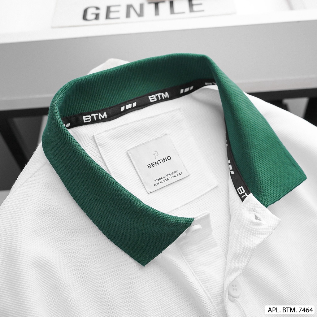 Áo thun polo thời trang trẻ trung, cá tính, chất liệu thun cá sấu siêu mịn mát 7464