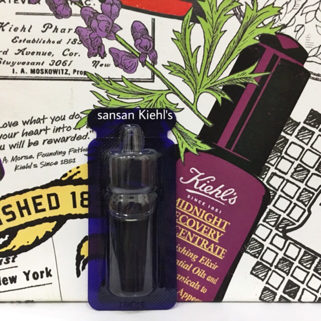 Tinh dầu hồi phục da ban đêm Kiehl's Midnight 2ml