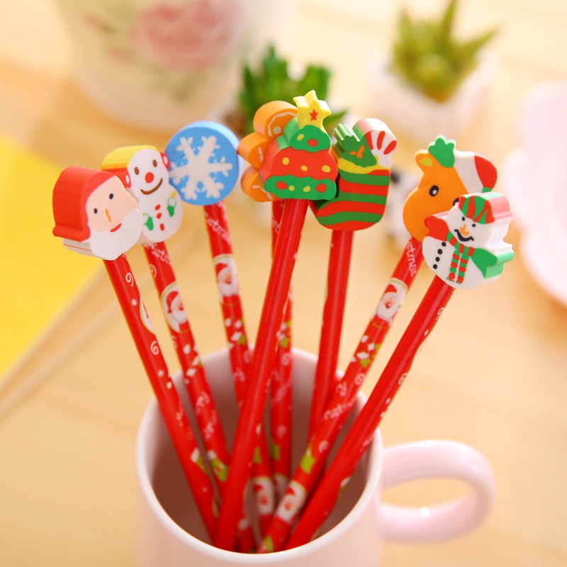 Bút chì noel_ giáng sinh cho bé