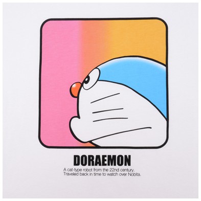 UNIQLO Áo Thun Ngắn Tay In Hình Doraemon Ngộ Nghĩnh Cho Nam 428091